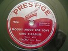 1952 KING PLEASURE DEBUT: Moody Mood For Love / Exclamation Blues - Prestige 924