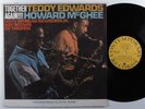 TEDDY EDWARDS/HOWARD MCGHEE Together Again  CONTEMPORARY LP mono  