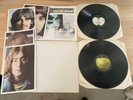 THE BEATLES WHITE ALBUM LP WITH POSTER & POSTCARDS ON APPLE PCS 7067-8