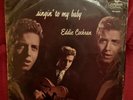 EDDIE COCHRAN - SINGIN' TO MY BABY VINYL LP - RARE - LONDON RECORDS