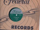 The DOMINOES Sixty-Minute Man, I Can't Escape From You 78 RPM EX w FEDERAL Slv