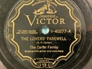 The Carter Family 78 RPM Victor-
