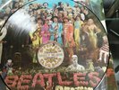 THE BEATLES SGT. PEPPER PICTURE DISC UNPLAYED VINYL SLEEVE DAMAGE