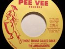 Soul 45 - Ambassadors - Those Things Called Girls - Mint-