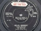Beatles Hello Goodbye I Am The Walrus UK Factory Sample Parlophone R5655 1967
