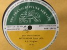BBC TRANSCRIPTION DISC-60 MIN THEATRE 'ALIEN CORN'+'BETTER NEVER THAN LATE' 2LPS