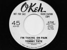 Tommy Tate - I'm Taking On Pain / Are You From Heaven (Soul, 45) 7242