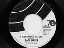 Dan Greer - I Remember Mama / Curiosity Killed The Cat (Soul, 45) 66002