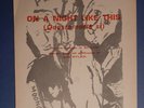 BOB DYLAN ON  NIGHT LIKE THIS SHEET MUSIC ITALY CM 17X CM 24 1974