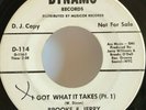 Brooks & Jerry I Got What It Takes Part 1 Promo 45 Northern Soul-Dynamo
