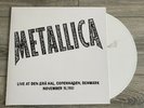 METALLICA LIVE AT DEN GRA HAL COPENHAGEN DENMARK NOVEMBER 1997 White LP/Vinyl