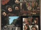 The Beatles  4 Vinyl LPs Rubber Soul-mono, Sgt Pepper, Abbey Road, Let It Be