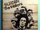 BOB MARLEY & WAILERS BURNIN' RARE ORIGINAL'73 ISLAND LP PINK RIM LABEL VERY NICE