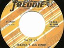 SELENA Y LOS DINOS 45 ya se va FREDDIE RECORDS #593 purple translucent wax 1984
