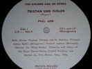 Wagner Tristan Und Isolde Private Recording 1936 4LP Flagstad Melchior Kalter