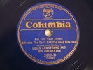 JAZZ LOUIS ARMSTRONG Between The Devil And The Deep Blue Sea RB COLUMBIA 2600