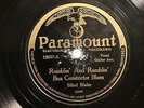 BLUES BLIND BLAKE Rumblin' And Ramblin' Boa Constrictor Blues PARAMOUNT 12657