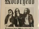 MOTORHEAD Leaving Here / White Line Fever Rare Ltd  White Vinyl