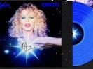 Kylie Minogue Disco Limited Edition SIGNED Transparent Blue Vinyl & SIGNED photo