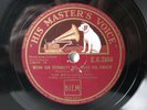 78rpm COMEDIAN HARMONISTS - Wenn ich vergnügt bin muss ich singen - SELTEN