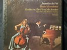 JACQUELINE DU PRE&DANIEL BARENBOIM BEETHOVEN CELLO SONATAS(3XLP) NEAR MINT