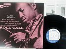 HANK MOBLEY ROLL CALL BLUE NOTE BN 4058 Japan VINYL LP