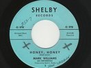 '62 Indiana Garage Rockabilly MARK WILLIAMS Honey, Honey/Come Dance With Me HEAR