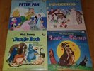 Walt Disney's record book Pinocchio Jungle Book Lady and the Tramp Peter Pan lot