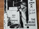 JAH SHAKA The Music Message LP SIGNED by Jah Shaka  NM condition dub reggae RARE