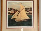 CHIQUITA SAILBOAT SALLY CALDWELL FISHER WHITE HOUSE ARTIST SIGNED LIMITED PRINT 