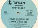 FIRST FLOOR on TA'SAN —COLOR ME FUNKY— private 80s modern soul funk | SEALED