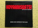 KOYAANISQATSI Soundtrack Philip Glass LP Orig. 1983 US Antilles ASTA 1  M-/VG++