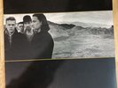 U2 THE JOSHUA TREE UK ORIGINAL  ISSUE VINYL BLACK INNER + POSTER