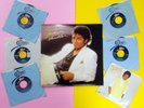 MICHAEL JACKSON Thriller 1982 LP VG+ plus 6x 7