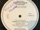 UNPLAYED DGG 139953 WHITE TEST PRESS-MRAWINSKIJ-TSCHAIKOWSKY Symphony No.4