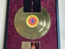Steely Dan Aja 1977 Custom 24k Gold Vinyl Record in Wall Hanging Frame