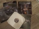 IRON MAIDEN X FACTOR CLEAR VINYL RECORD LP FIRST  PRESS NEAR MINT 1995