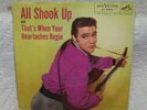 EXCELLENT PS & 45 *** ELVIS PRESLEY --- ALL SHOOK UP