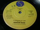 Depeche Mode Promo 45  ?– A Question Of Lust / Near Mint