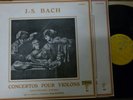 MONIQUE FRASCA-COLOMBIER - LILIANE GARNIER / BACH violin concertos / CND stereo