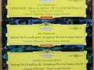 DGG SLPM 138657/8/9 Tschaikowsky Symphonies No. 4 - 6 Mrawinskij RED STEREO