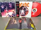 AC/DC Paris In Flames Promo RED VINYL Tourbook Obi Inner Sleeve +UNPLAYED+ ACDC