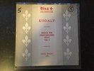 Janos Starker Kodaly Sonata for Unaccompanied Cello Opus 8 Nixa 33 RPM Mono LP