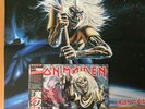 IRON MAIDEN THE NUMBER OF THE BEAST JAPAN PROMO SAMPLE WHITE LABEL LP + OBI