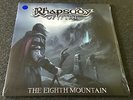 RHAPSODY OF FIRE-THE EIGHTH MOUNTAIN-2019 BLUE VINYL 2xLP-100 ONLY-AVANTASIA-NEW
