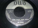 THE EDSELS - LAMA RAMA DING DONG b/w BELLS on DUB