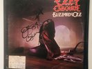 ozzy osbourne SIGNED  blizzard of ozz lp FRAMED with 1992 Ticket Stub and COA