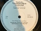 UNPLAYED DGG 135033 WHITE TEST PRESS-C.P.E.BACH-Konzert für Cello-KLAUS STORCK