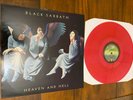 Black Sabbath Heaven and Hell coloured vinyl LP