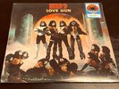 KISS Love Gun LP Vinyl Tangerine/Aqua Splatter Walmart Exclusive SEALED